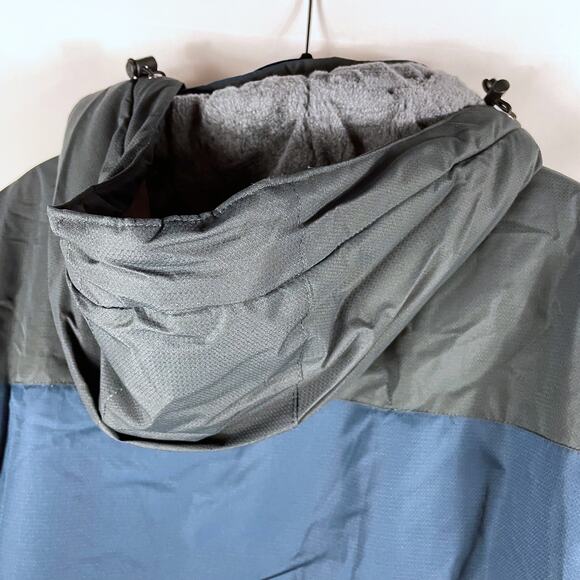 Tacvasen Colorblock Jacket Blue Gray Full Zip Waterproof Fleece Lined 2XL Men's - Picture 11 of 13